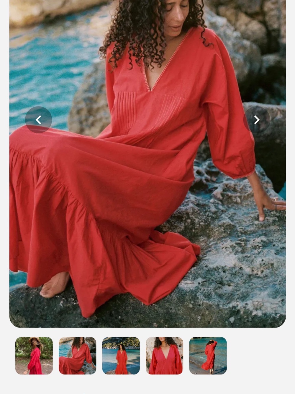 Christy Dawn Antonia Dress in Candy Apple red